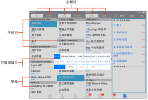 菜單項目說明