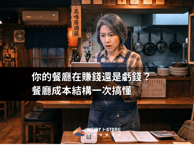 你的餐廳在賺錢還是虧錢？成本結構一次搞懂