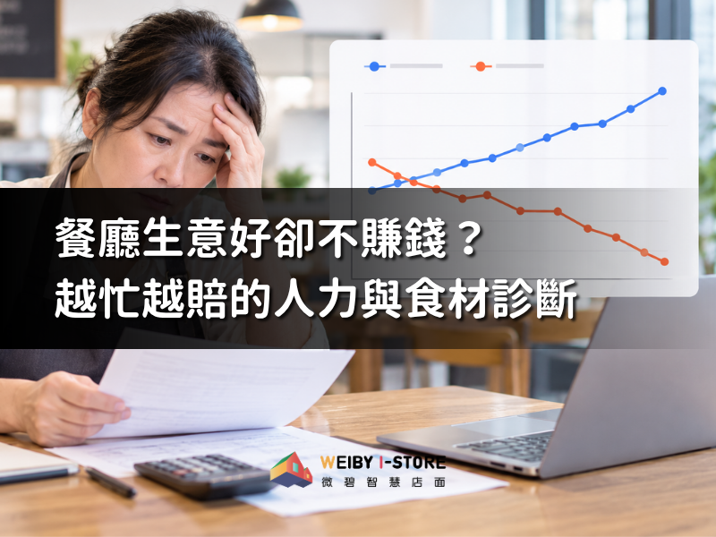 餐廳生意好卻不賺錢？越忙越賠的人力與食材診斷