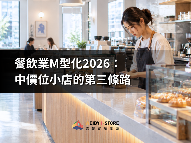 餐飲業M型化2026：中價位小店的第三條路